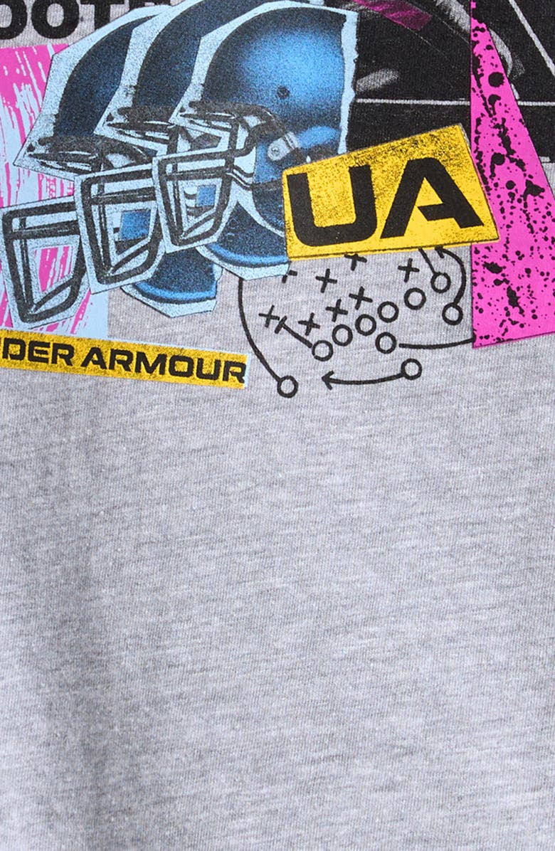 Under Armour Kids' UA Collage Player Long Sleeve Performance Graphic T-Shirt, Alternate, color,