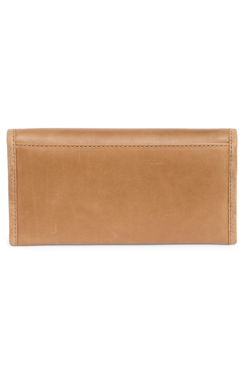 Frye Melissa Leather Wallet, Alternate, color, Beige