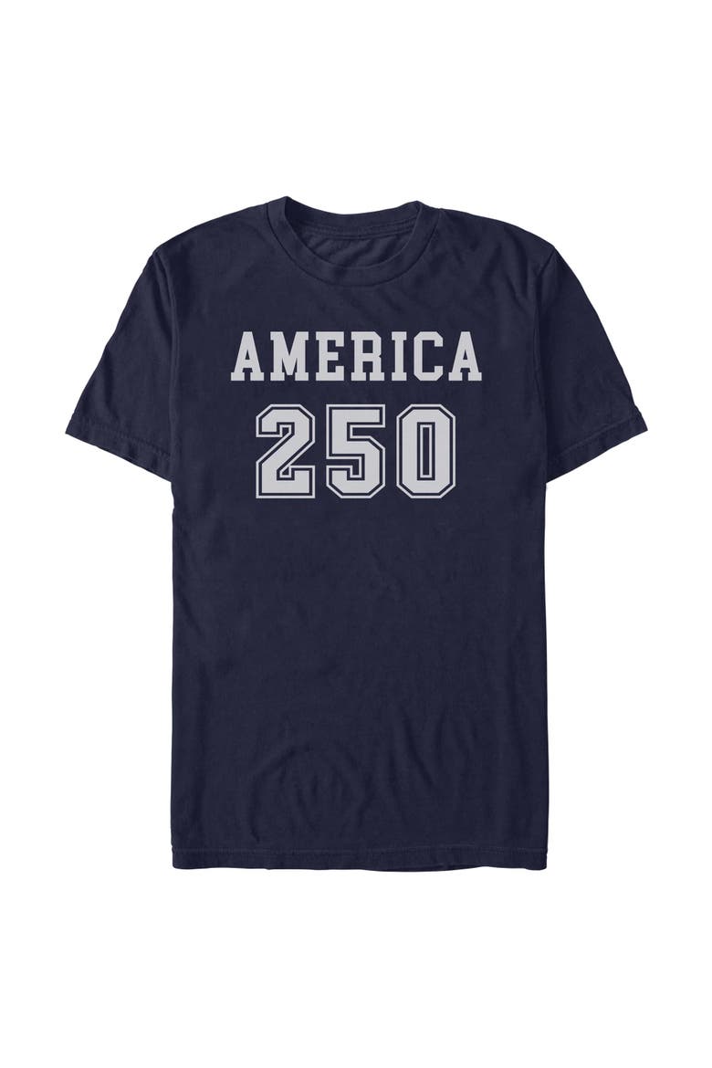 Men's Lost Gods America 250 Anniversary  Graphic T-Shirt, Main, color, Navy Blue