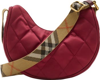 Burberry Horseshoe Quilted Nylon Crossbody Bag | Nordstrom