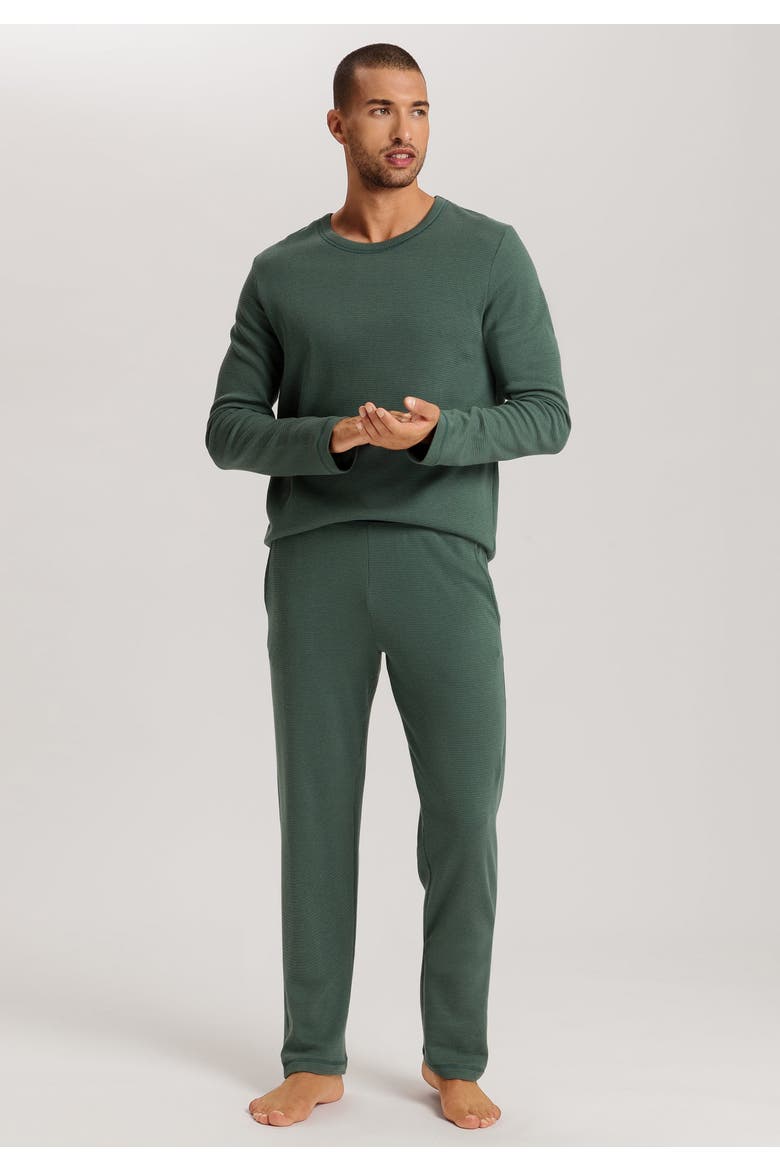 Smart Sleep Organic Cotton Pajama Set, Alternate, color, Herbal Tea