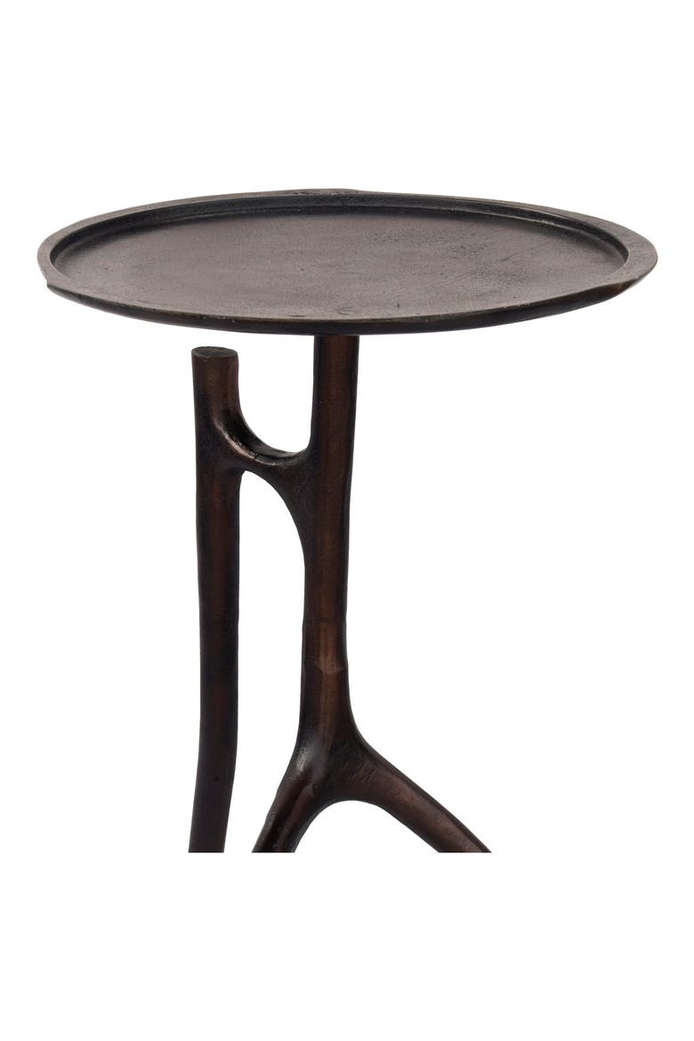 Maadi Side Table, Alternate, color, ALUMINUM BRONZE PLATED
