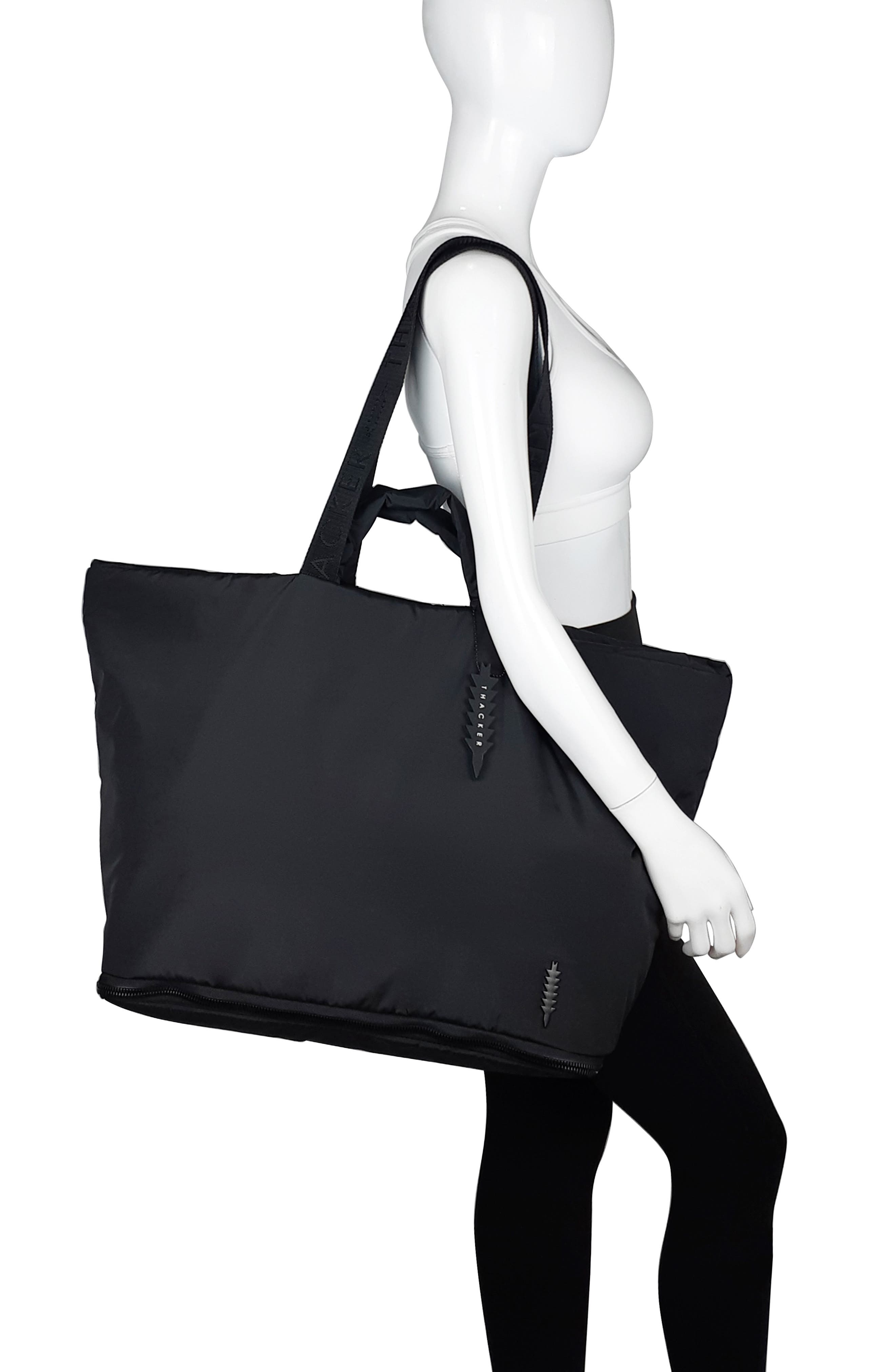 Thacker Lex Expandable Tote Bag, Alternate, color, Black