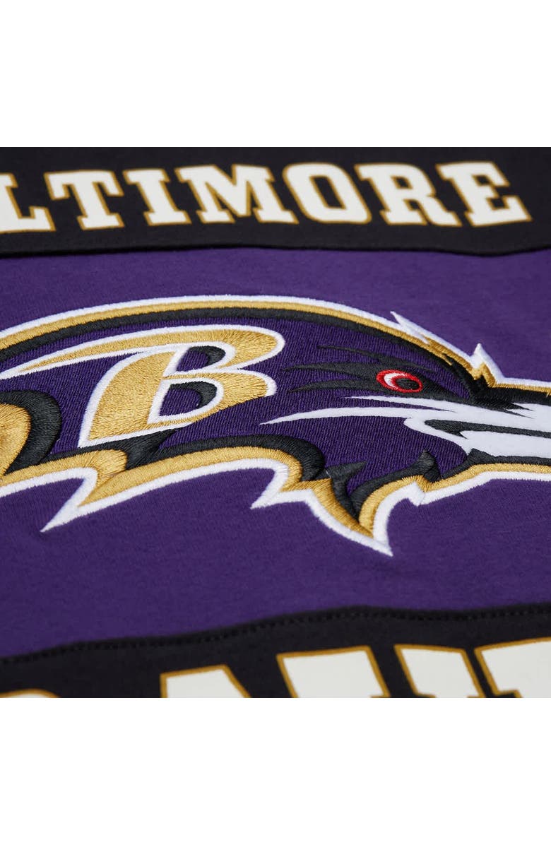 Mitchell & Ness Men's Mitchell & Ness Black Baltimore Ravens Retro Colorblock Tank Top, Alternate, color, Black