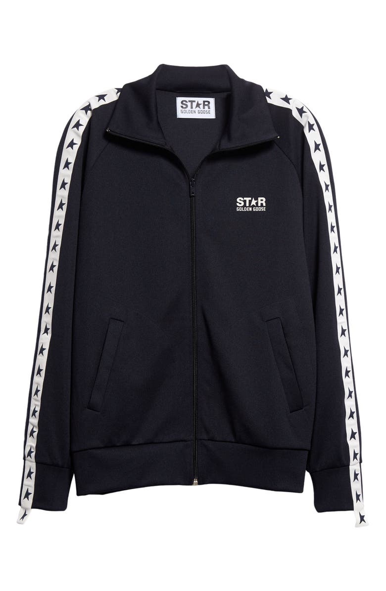 Golden Goose Star Logo Track Jacket, Alternate, color, 