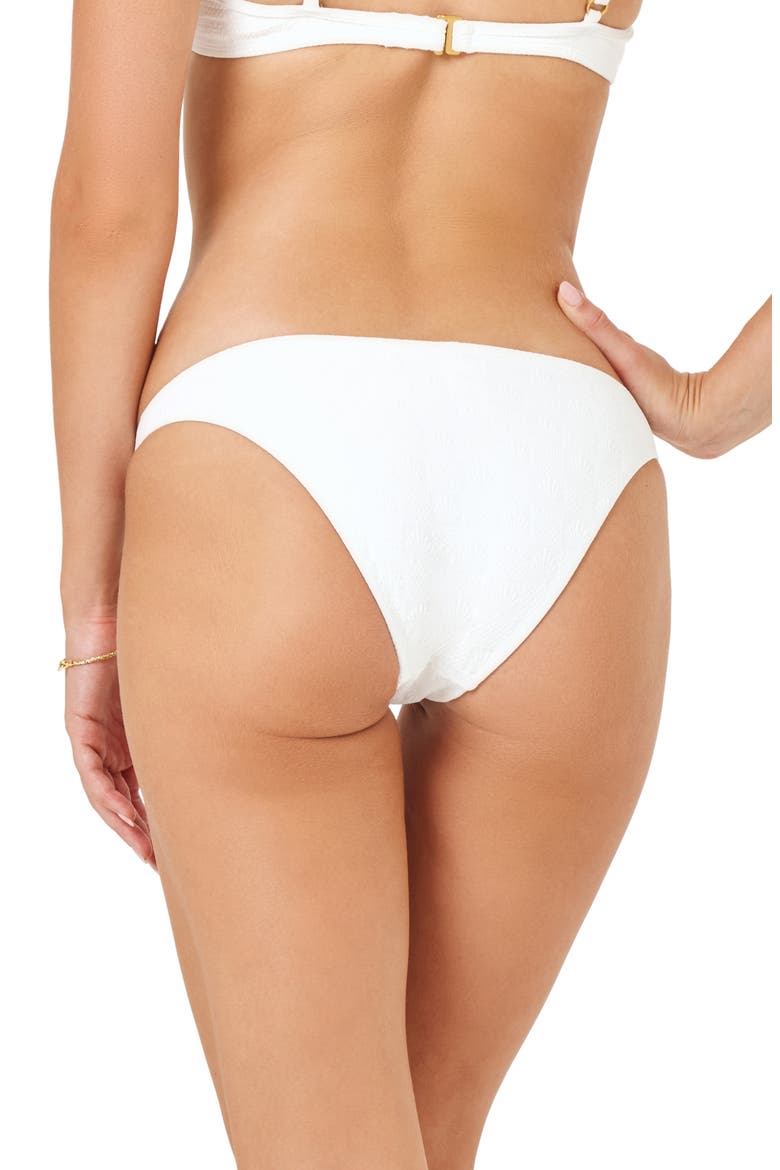 Camacho Hipster Bikini Bottoms, Alternate, color, WHITE