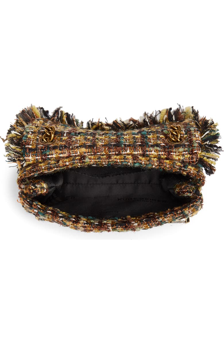 Kurt Geiger London Mini Kensington x Tweed Crossbody Bag, Alternate, color,