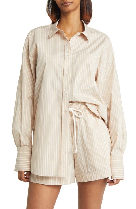 The Oversize Pinstripe Shirt
