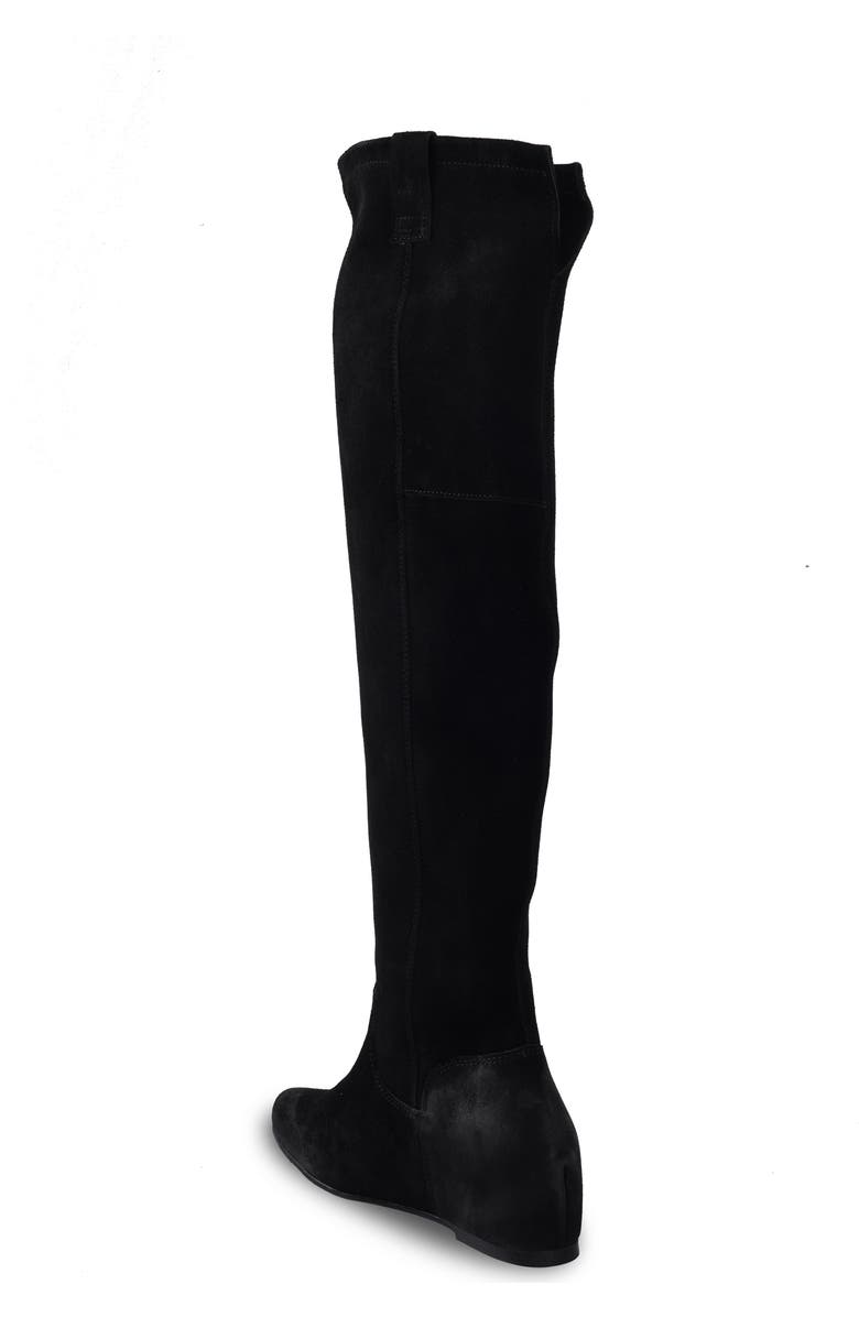 ZIGI Beretta Knee High Boot, Alternate, color, Black Suede