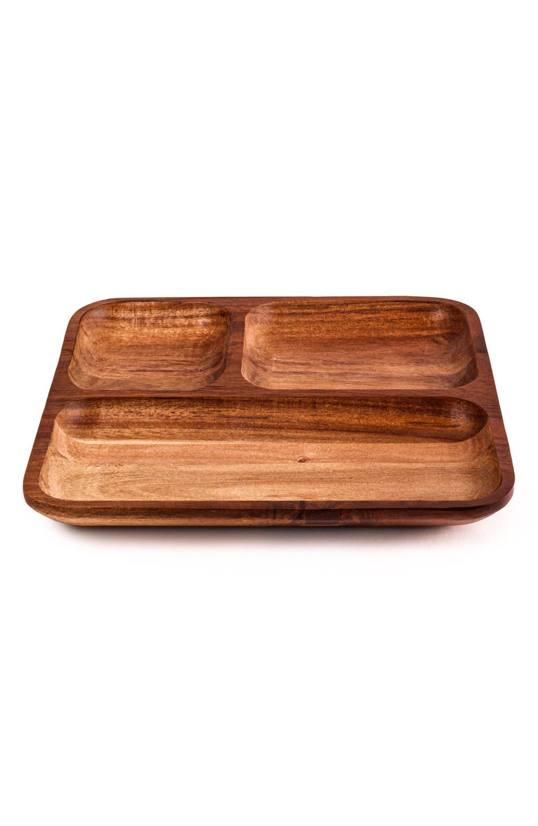 BergHOFF Acacia Wood Tray, Alternate, color, Natural