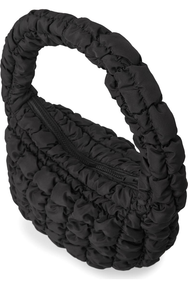 COS Quilted Recycled Polyester Shoulder Bag, Alternate, color,