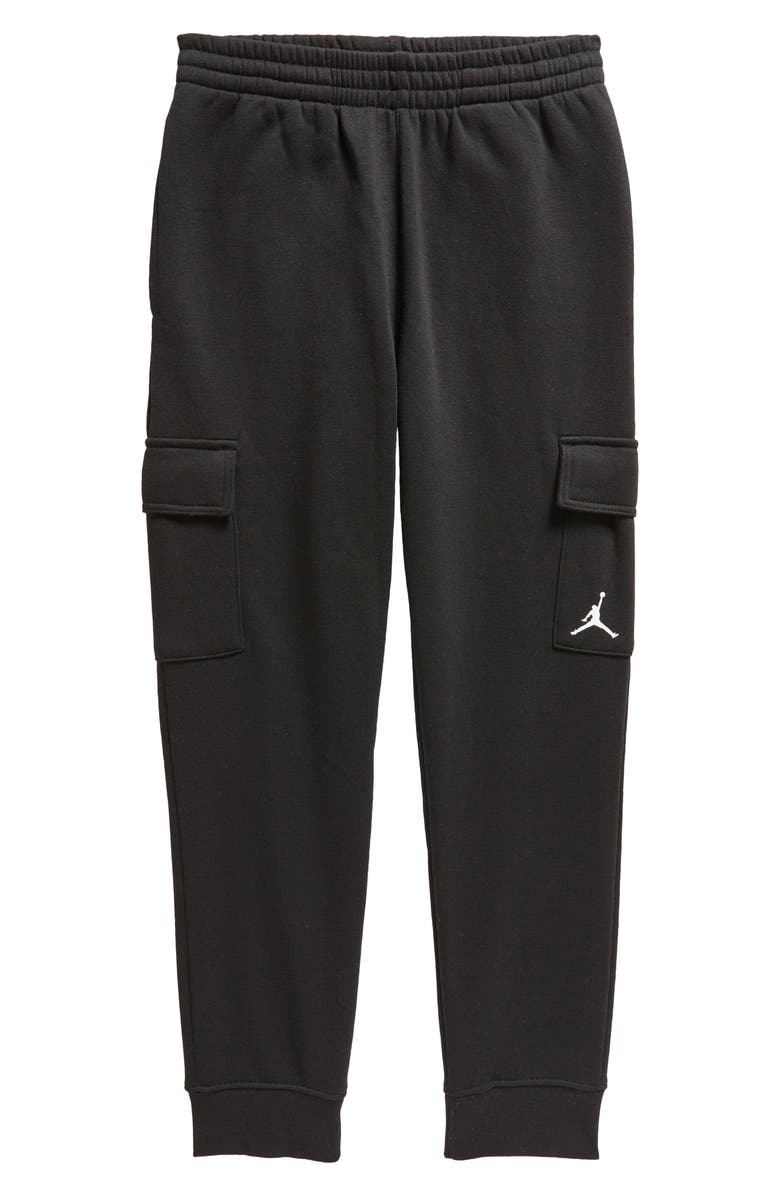 Jordan Kids' JDB Essentials Cotton Blend Cargo Pants, Main, color, 