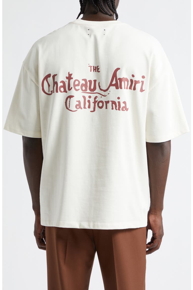 MA Chateau Oversize Graphic T-Shirt, Alternate, color, IVORY