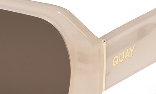 QUAY QUAY HYPED UP 53MM GRADIENT SQUARE SUNGLASSES
