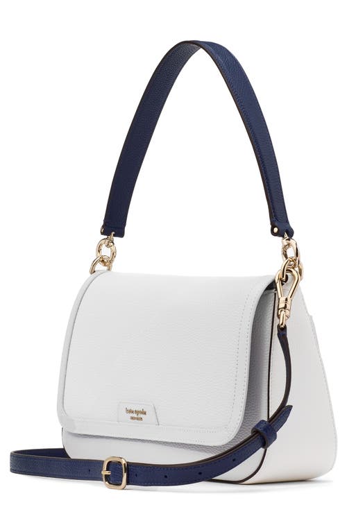 Kate Spade New York Hudson Colorblock Pebbled Leather Satchel