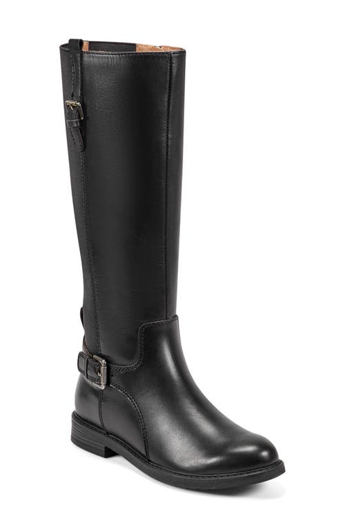 Easy Spirit Jackie Knee High Boot In Black
