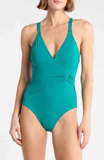 Gina Surplice One-Piece Swimsuit