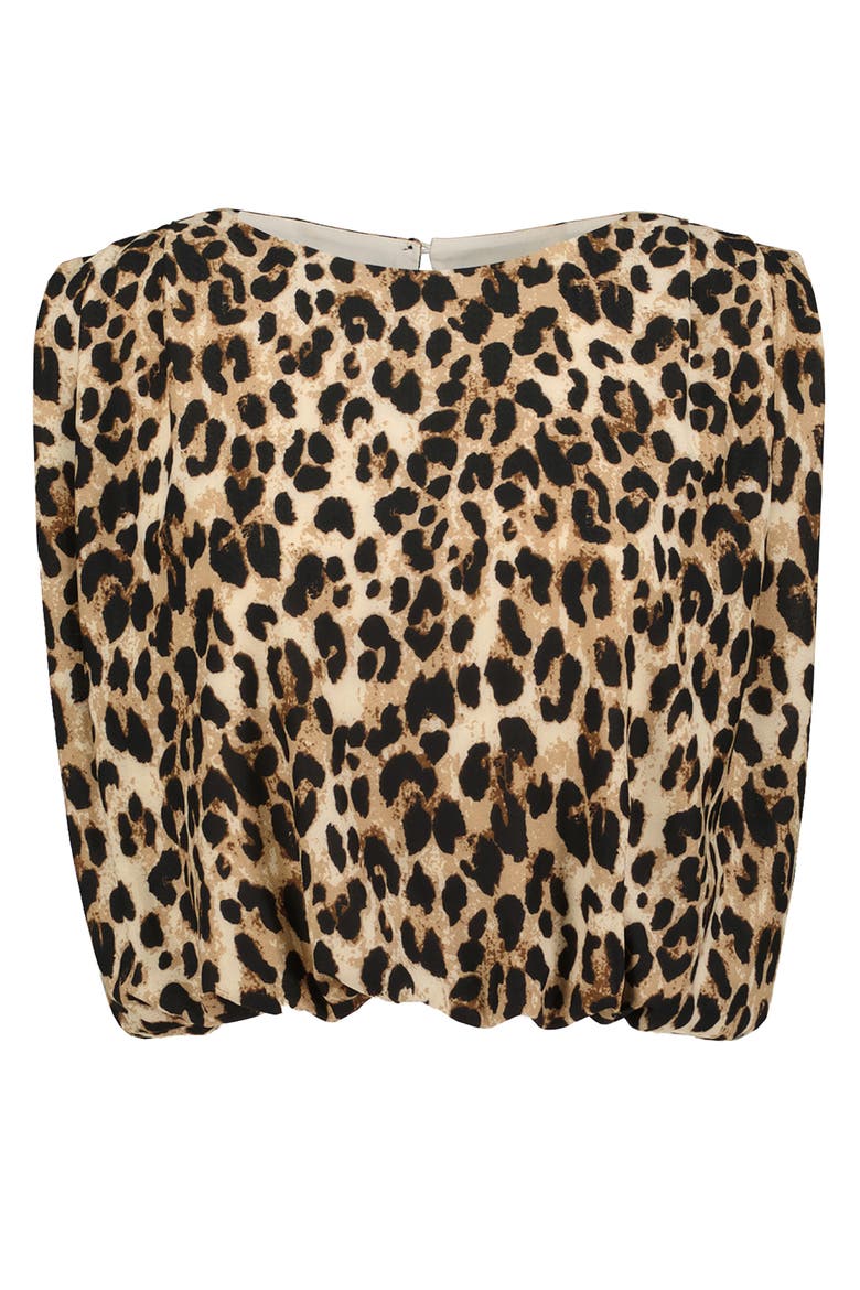 Serafina Top, Alternate, color, Leo Print