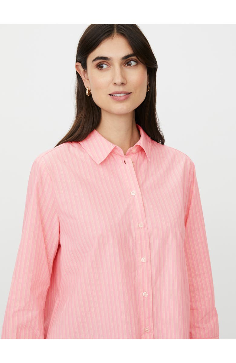 Masai Copenhagen MaIsalina Striped 3/4 Sleeve Shirt, Alternate, color, Rosebloom