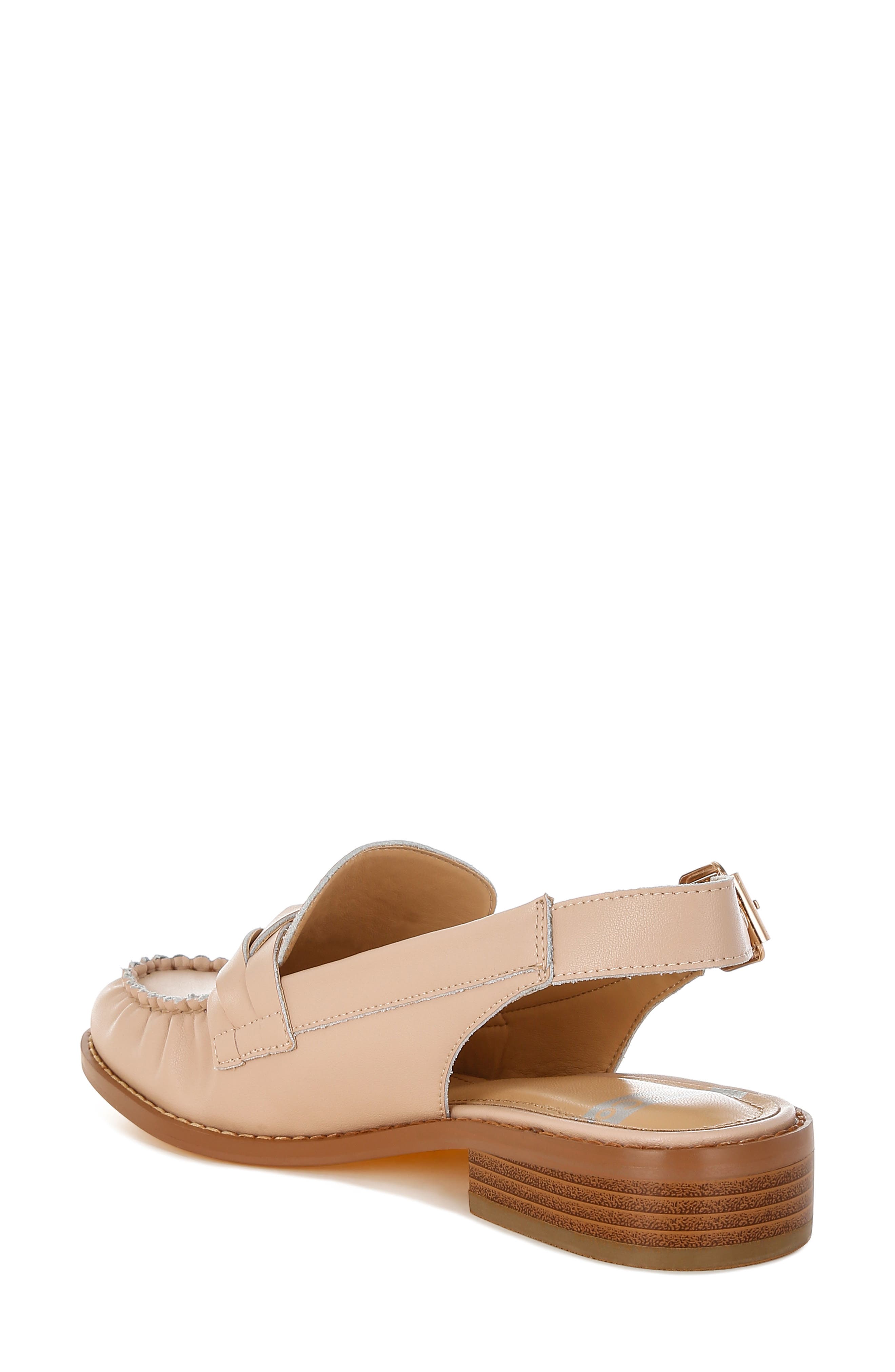 Jemykin Slingback Loafer, Alternate, color, BEIGE