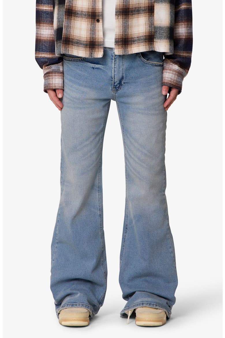 Super Flare Jeans, Main, color, WESTERN BLUE