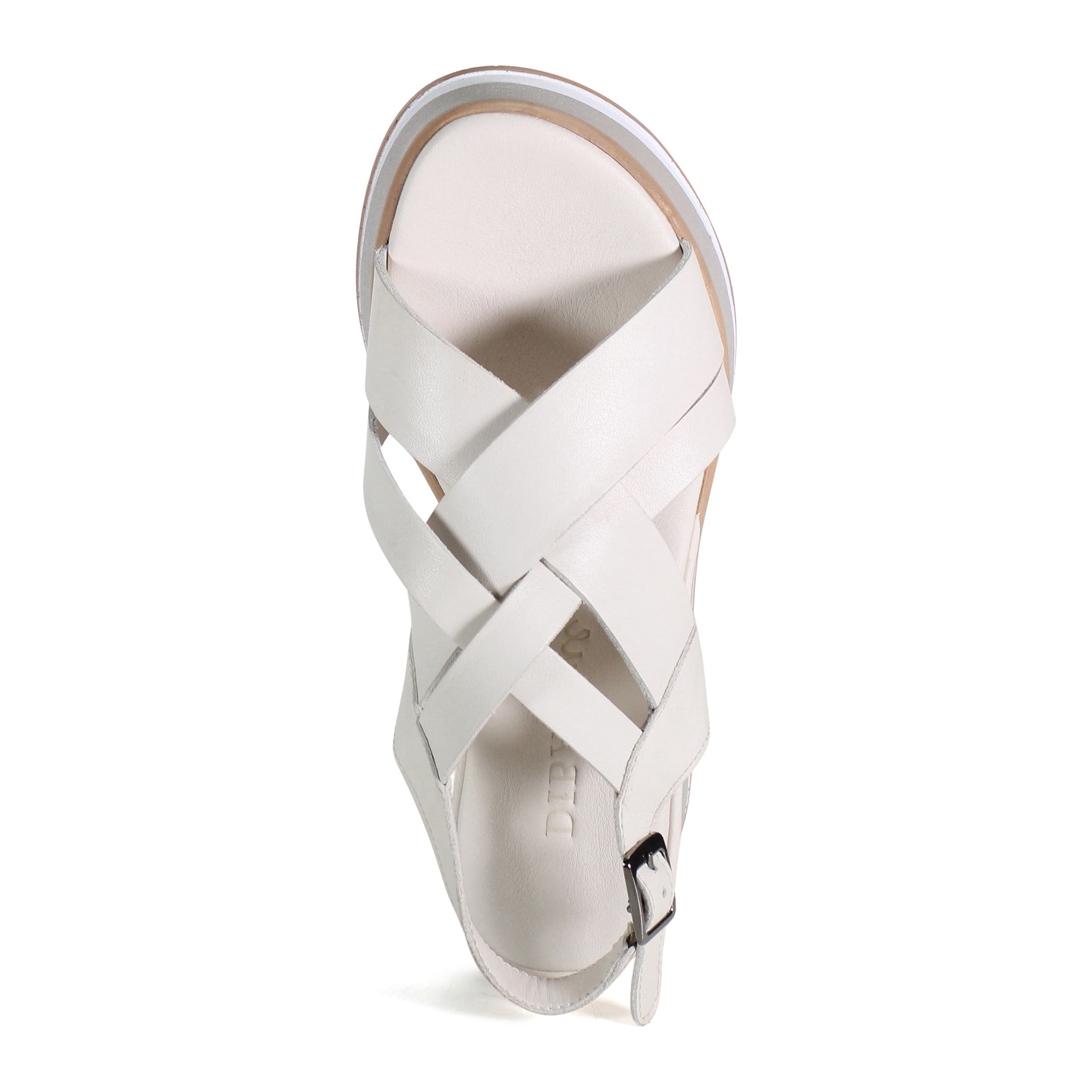 Diba True PIPP EN Leather Sporty Platform Sandal, Alternate, color, White