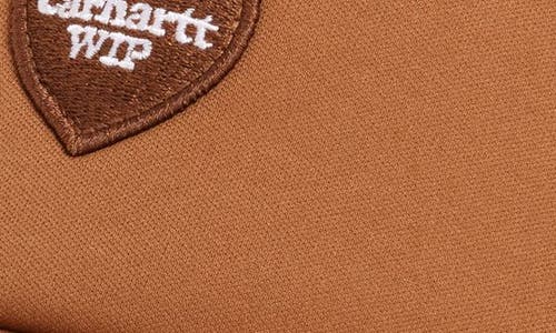 Carhartt Work In Progress Heart Patch Trucker Hat In Brown