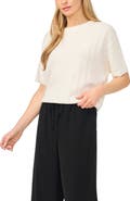Halogen® Short Dolman Sleeve Sweater
