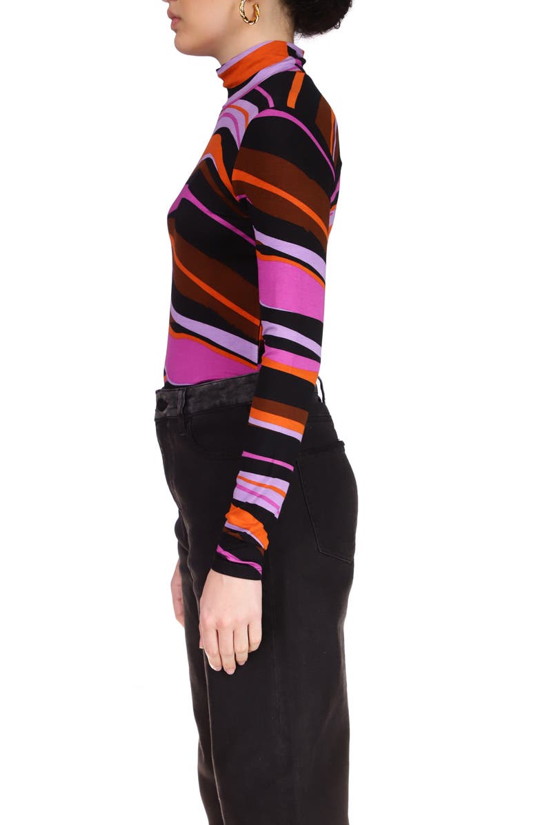 Sanctuary Slinky Mock Neck Top, Alternate, color,