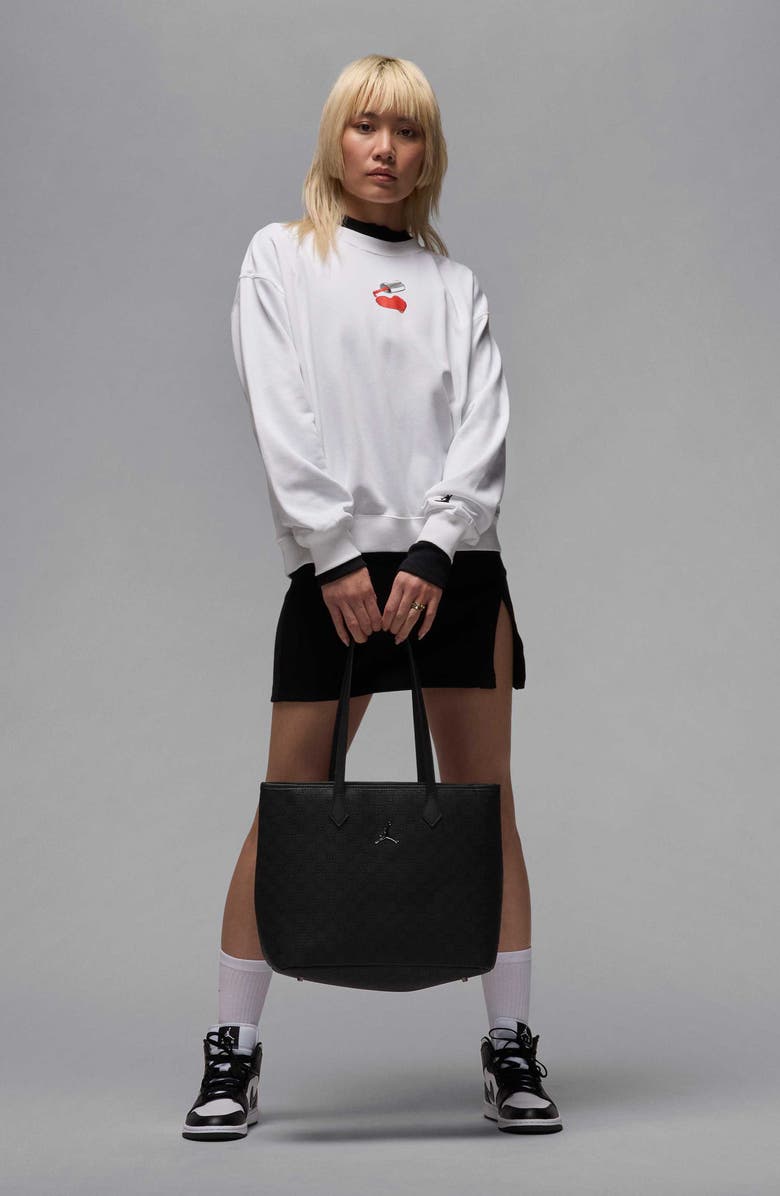 Nike Jordan Brooklyn Fleece Crewneck Sweatshirt, Alternate, color, 