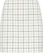 Milly Modern Plaid Miniskirt
