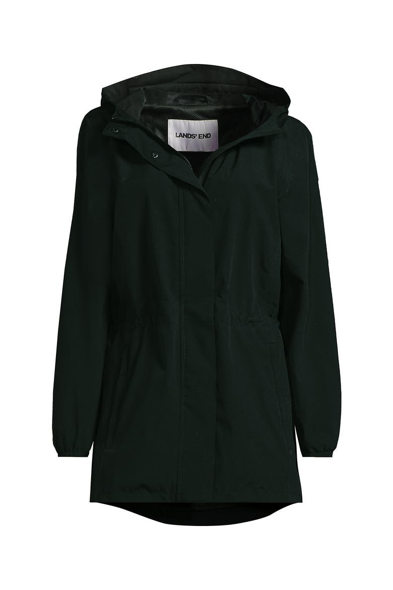 Squall Packable Waterproof Raincoat, Alternate, color, Woodland Forest