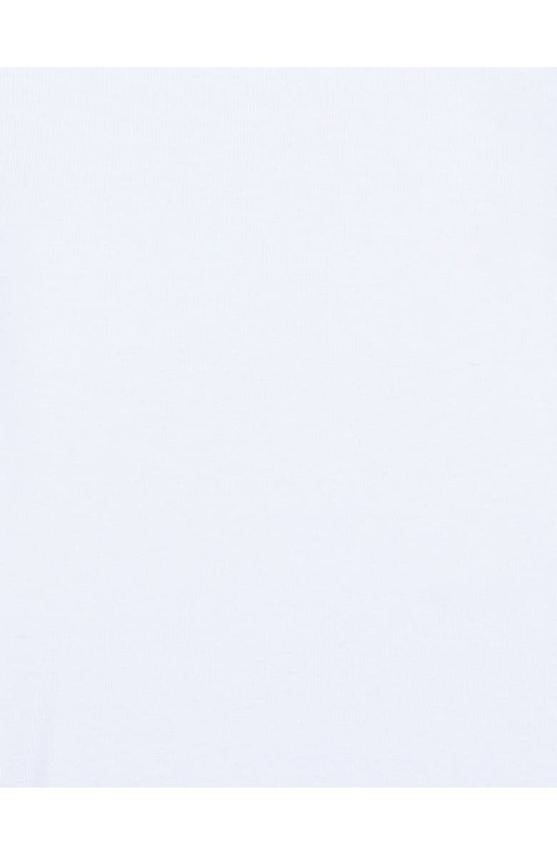 Leveret Kids Two-Piece Solid Cotton Matching Family Pajamas, Alternate, color, White