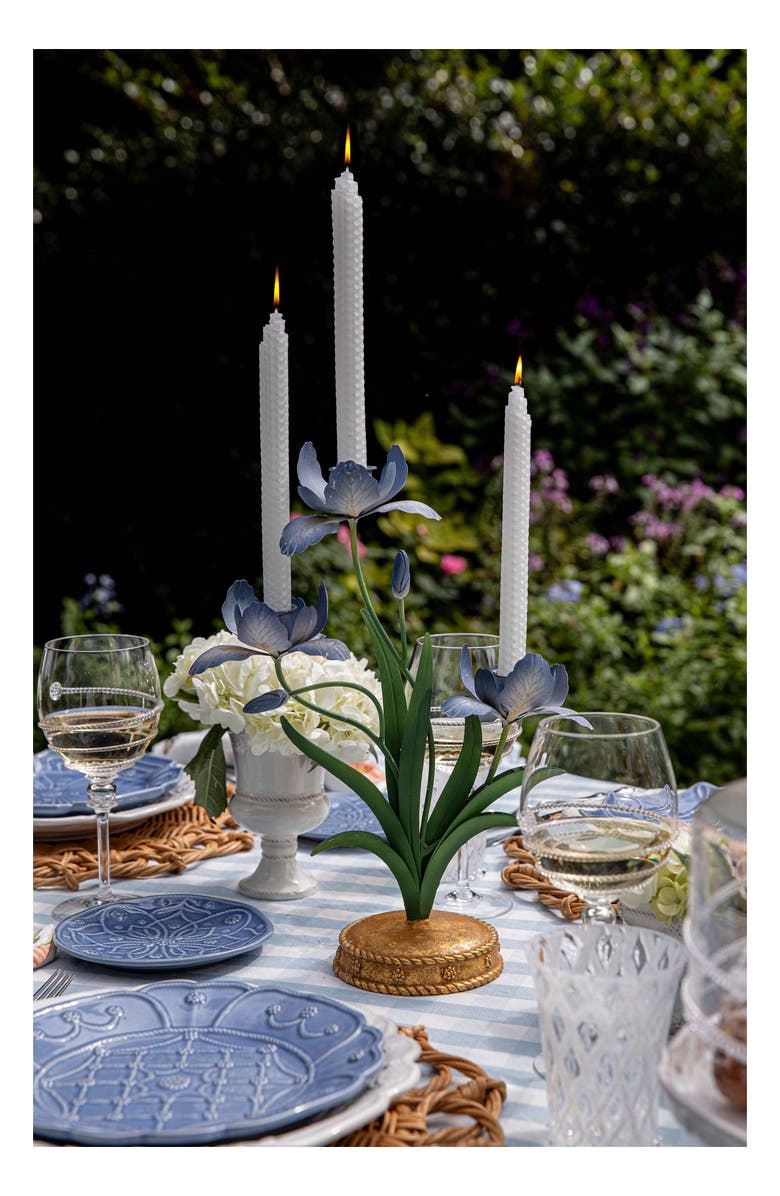 Juliska Meadow Walk Iris 15-Inch Centerpiece, Alternate, color, Chambray