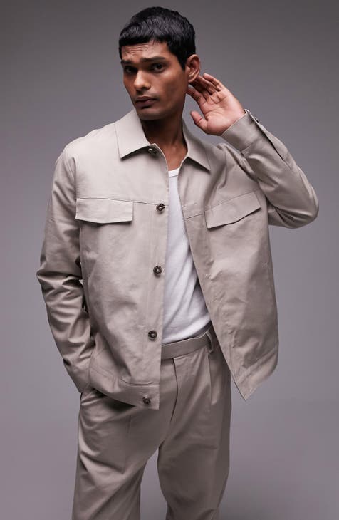 Linen Blend Jacket