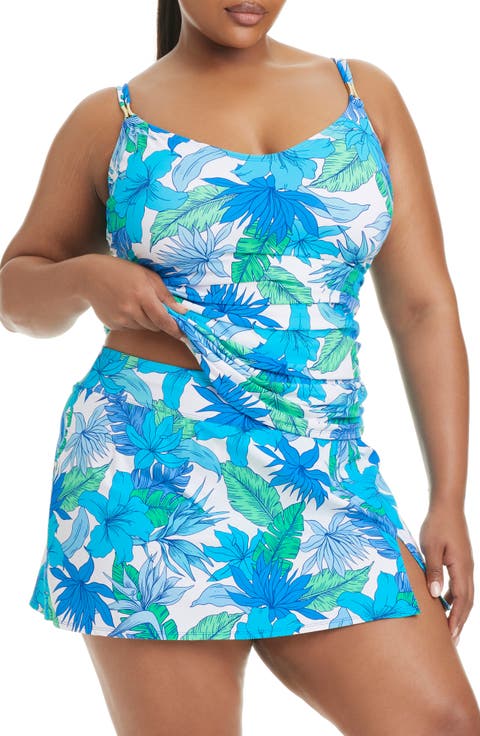 Scoop Neck Tankini (Plus)