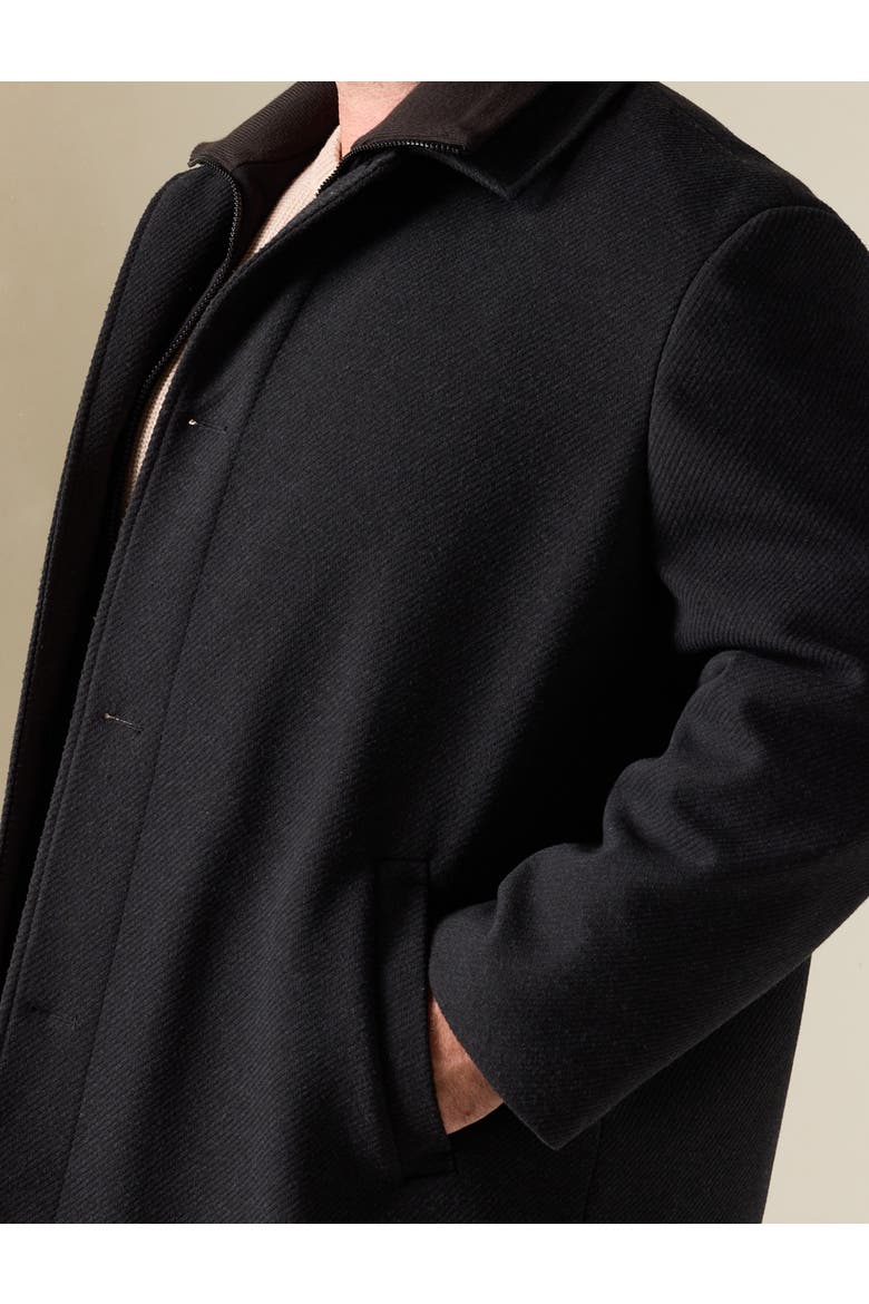 Big & Tall Calvin Klein Zale Overcoat, Alternate, color, GREY