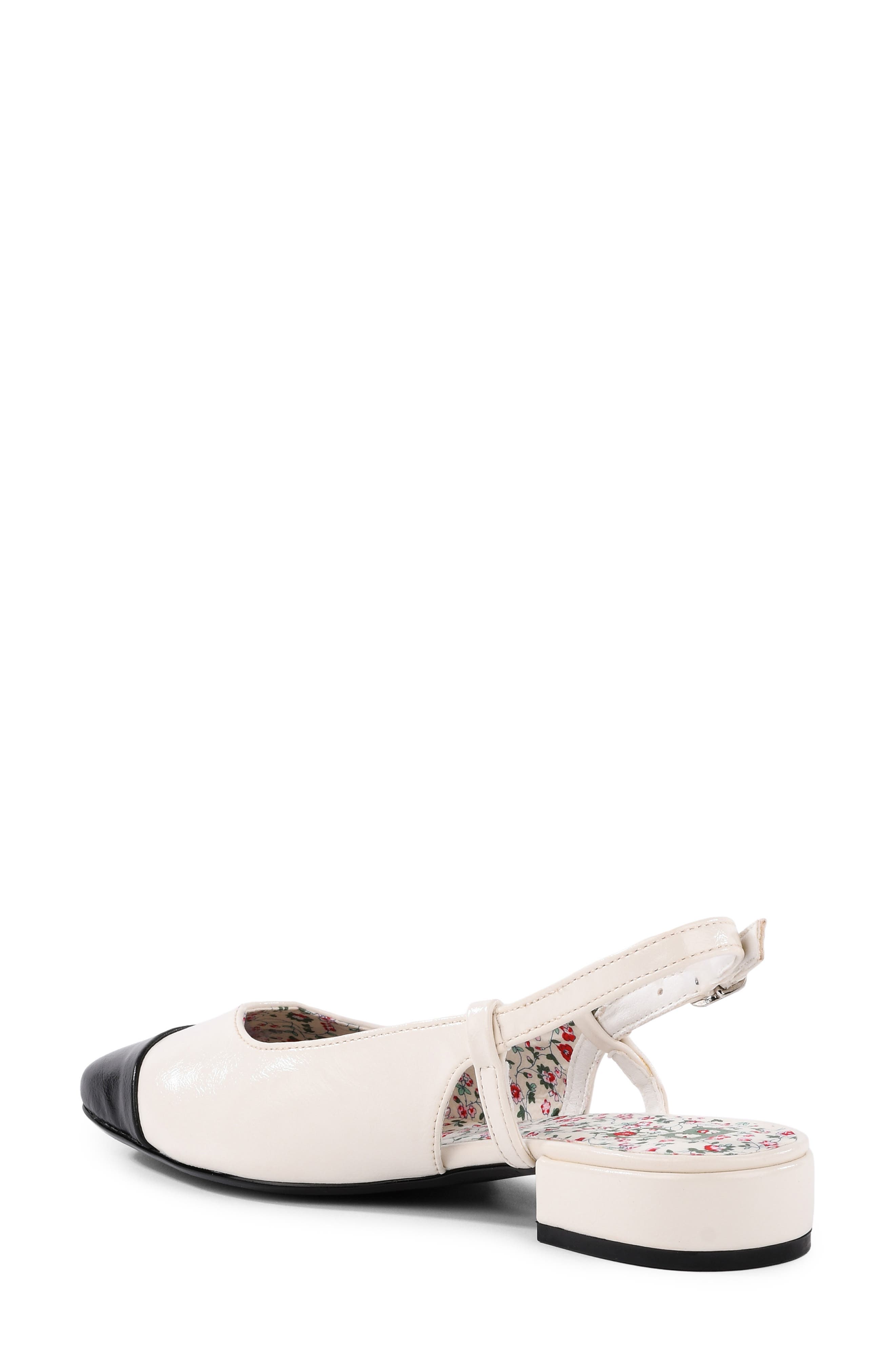 BC Footwear Dollface Slingback Pump, Alternate, color, Off White