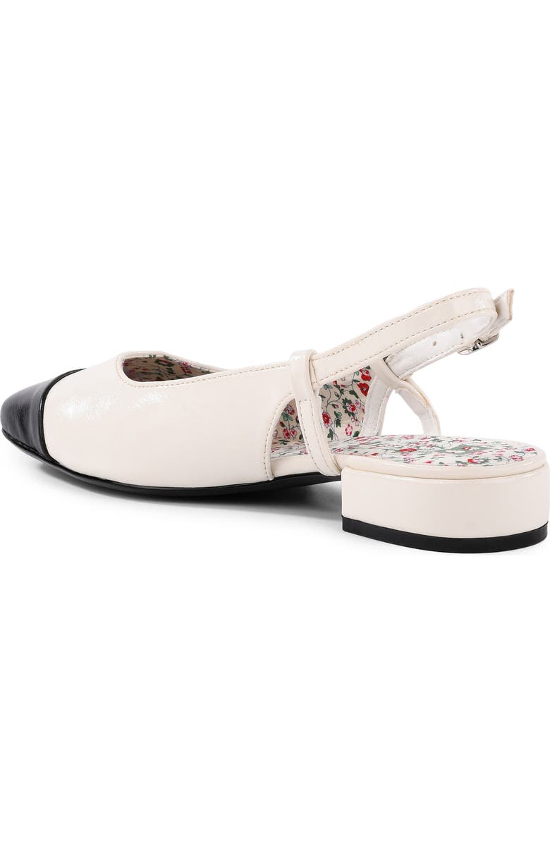 BC Footwear Dollface Slingback Pump, Alternate, color, Off White