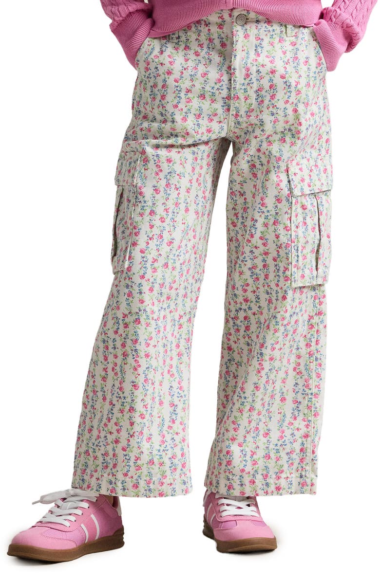 Polo Ralph Lauren Kids' Floral Cotton Canvas Cargo Pants, Alternate, color,