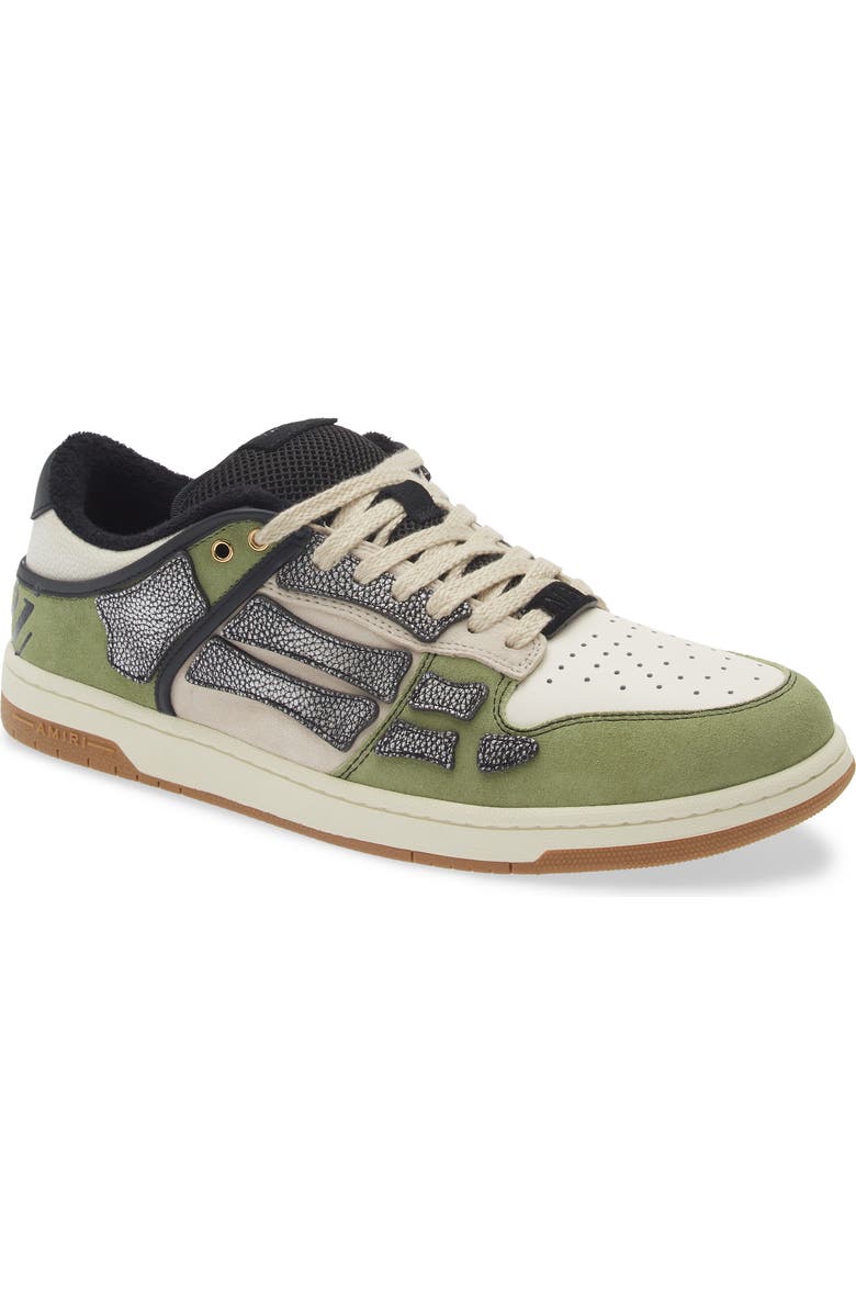 AMIRI XL Skel Low Top Sneaker, Main, color, Green Tea