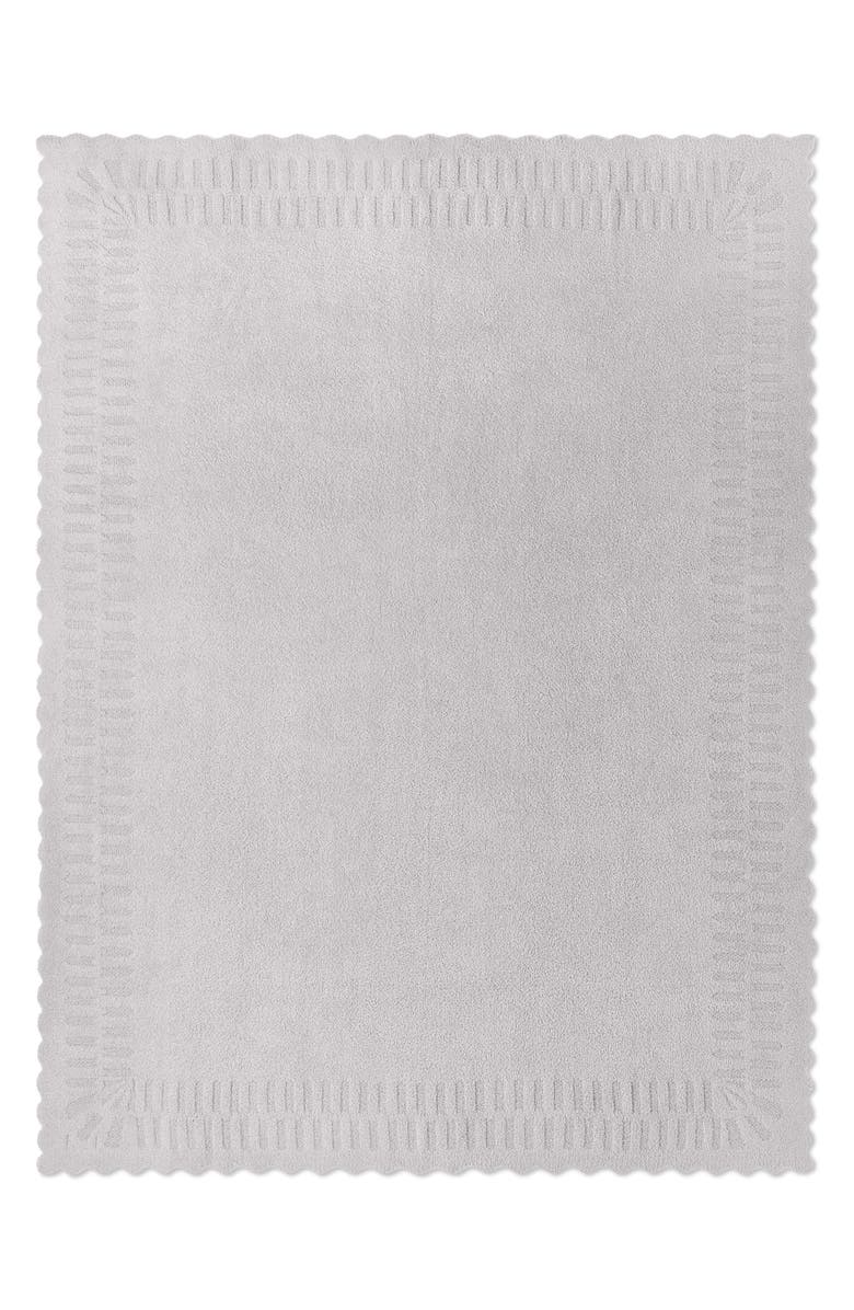 Barefoot Dreams<sup>®</sup> CozyChic<sup>®</sup> Textured Throw Blanket, Alternate, color, Oyster