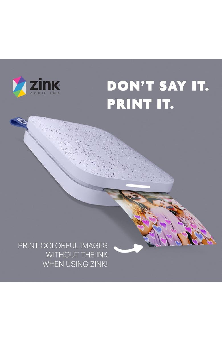 HP Sprocket Zink Photo Paper 2x3, Alternate, color, White