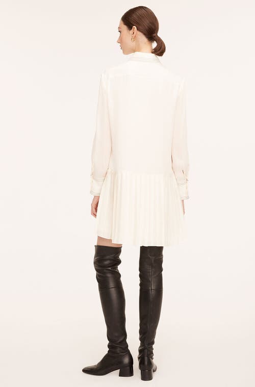 REBECCA TAYLOR REBECCA TAYLOR SILK PLEATED DRESS