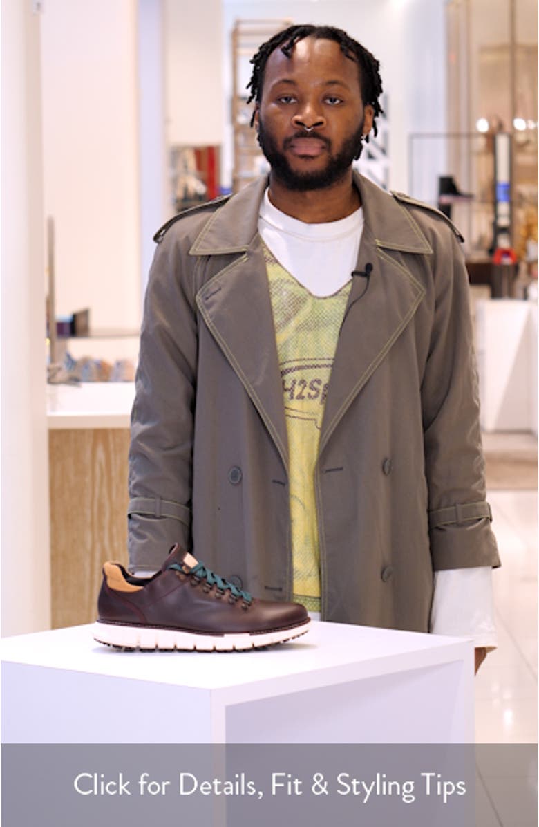 ZERØGRAND Remastered Waterproof Hiking Sneaker, sales video thumbnail