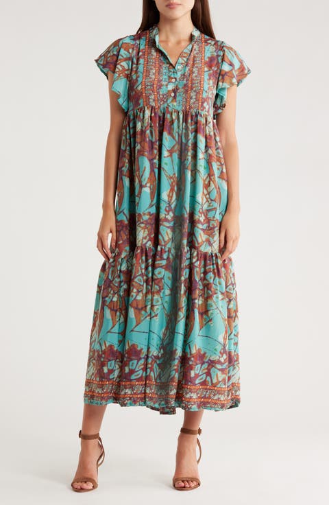 Tiered Maxi Dress