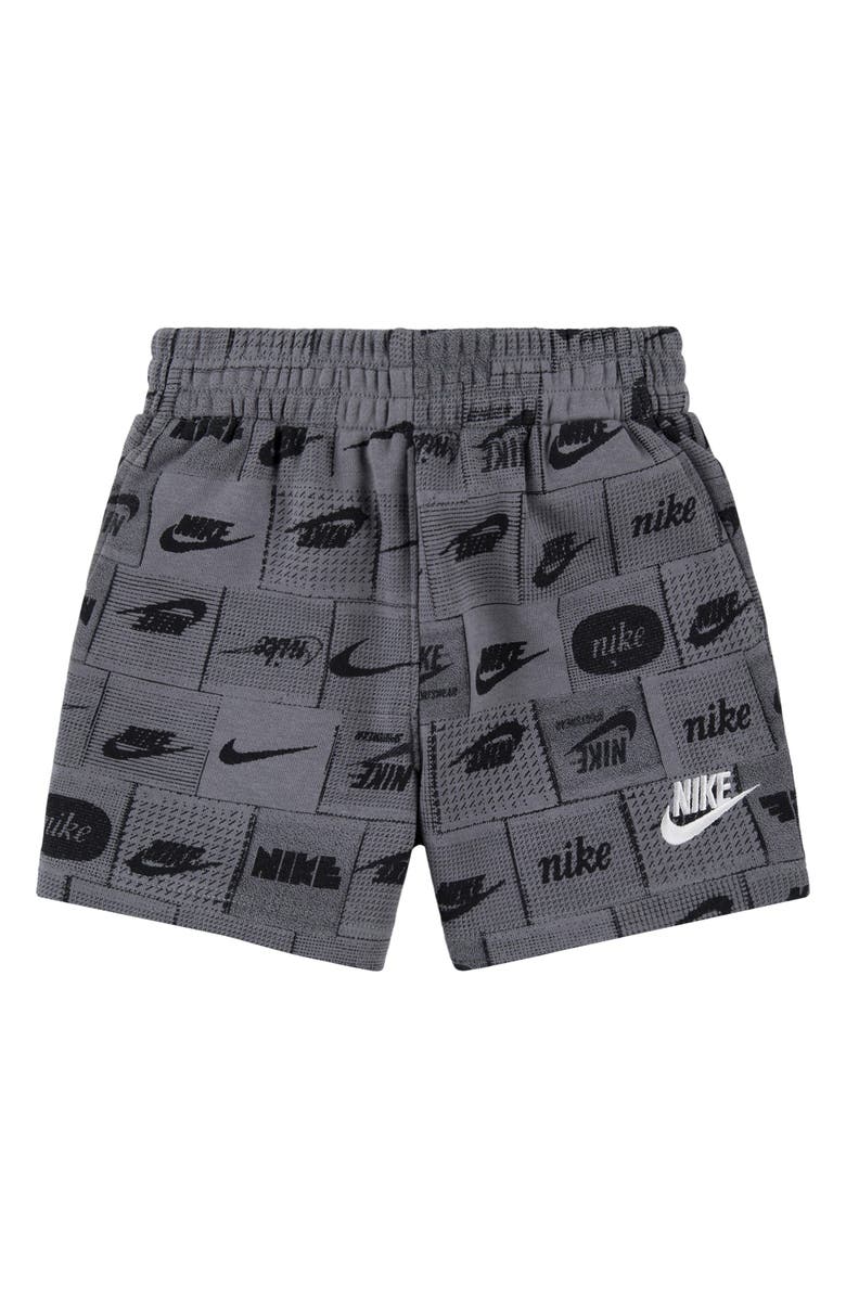 Nike Kids' Logo Print Athletic Shorts, Main, color, 