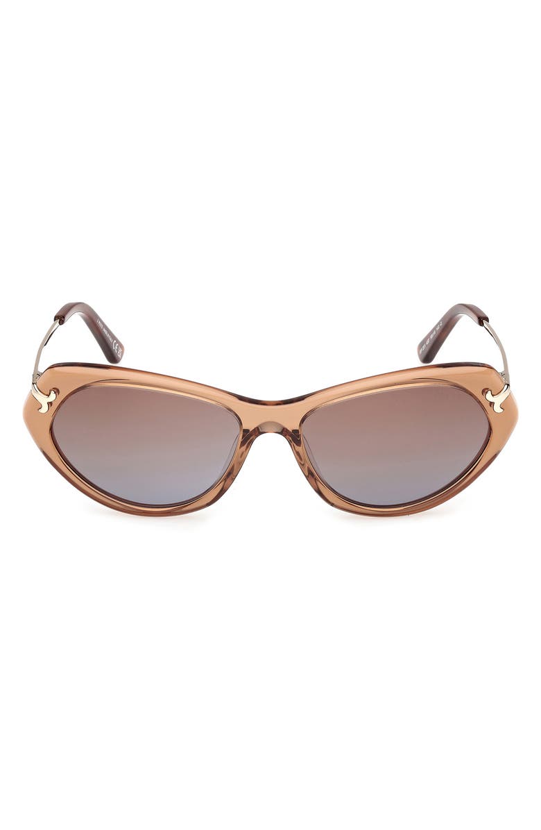 Emilio Pucci 56mm Geometric Sunglasses, Main, color,
