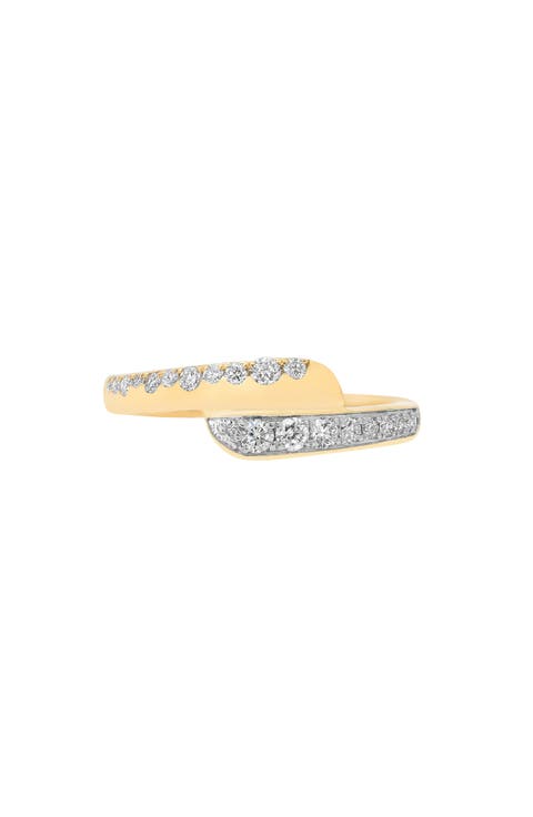 Papua 18K Gold & Diamond Wrap Ring
