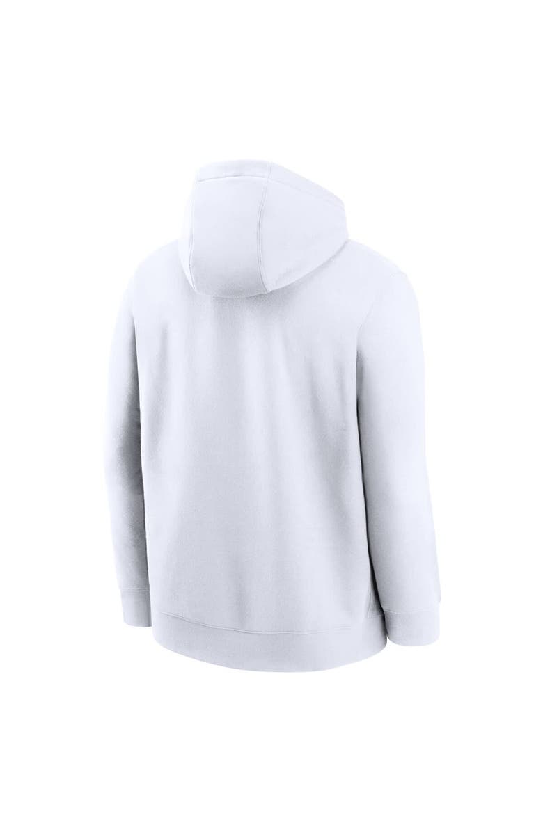 Nike Men's Nike White Philadelphia Eagles Club Pullover Hoodie, Alternate, color, 